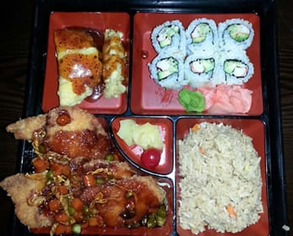Red Snapper Bento Box
