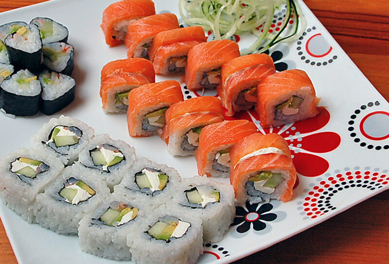 Sushi Pick Three Rolls