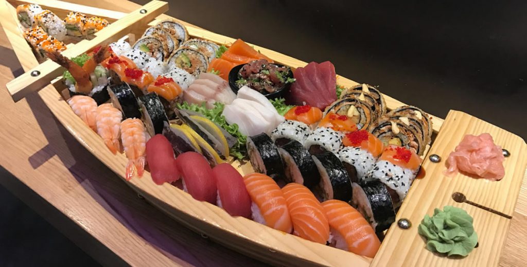 Sushi Sashimi Boat For 2