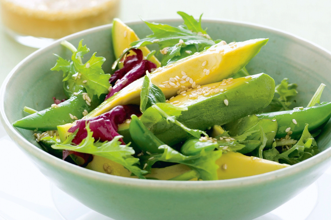 Avocado Salad with Ginger Dressing